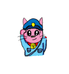 ふたごの 忍者ネコ（個別スタンプ：7）