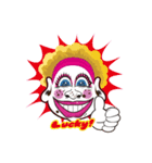 ラッキーフェイス！（個別スタンプ：1）