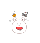 しろくまたんぷ（個別スタンプ：22）