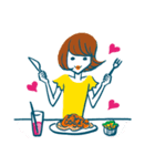 恋する働く女子（個別スタンプ：34）