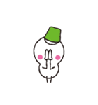 ハッピー雪ダルマ（個別スタンプ：11）