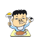 オチャメな幼稚園児（個別スタンプ：7）