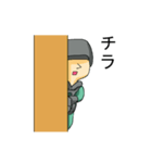 ハンドサインと隠れパンダ（個別スタンプ：39）