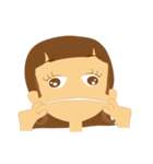 女子学生Ⅲ（個別スタンプ：27）