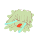 女の子の楽しいスタンプ（個別スタンプ：34）
