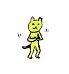ネコと卵と犬（個別スタンプ：5）
