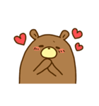 ねこさんとくまさん（個別スタンプ：9）