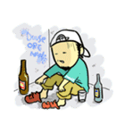 おとなしめスケーターさいとうくん（個別スタンプ：23）