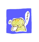 ゆるゆる猿兎猫（個別スタンプ：12）