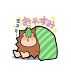 ハリネズミくんスタンプ（個別スタンプ：3）