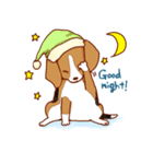 子犬のビーグル（個別スタンプ：10）