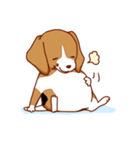 子犬のビーグル（個別スタンプ：20）