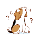 子犬のビーグル（個別スタンプ：29）