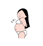育子さん～妊婦編〜（個別スタンプ：33）