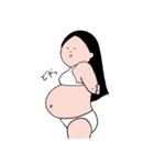 育子さん～妊婦編〜（個別スタンプ：34）