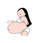 育子さん～妊婦編〜（個別スタンプ：35）