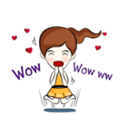 Noo Som the funny girl（個別スタンプ：6）