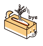ティッシュ柴犬（個別スタンプ：34）