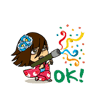 モニタリングの人気キャラ木部さんスタンプ（個別スタンプ：7）