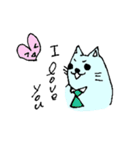 仲良し猫の夫婦 日常会話（個別スタンプ：39）