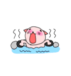 タレネコ一家（マラソンバージョン）（個別スタンプ：5）