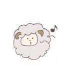 ぽわぽわひつじ（個別スタンプ：35）