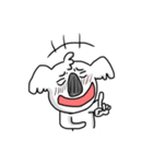 うえから目線こあら（個別スタンプ：34）
