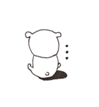 白い犬と柴犬とサバ目な犬友（個別スタンプ：13）