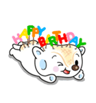 ふわふわマシュマジロ（個別スタンプ：12）