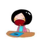 Busy Busy Salary Girl（個別スタンプ：1）