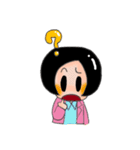 Busy Busy Salary Girl（個別スタンプ：4）