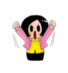 Busy Busy Salary Girl（個別スタンプ：6）