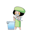 Busy Busy Salary Girl（個別スタンプ：8）