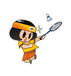 Busy Busy Salary Girl（個別スタンプ：12）