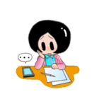 Busy Busy Salary Girl（個別スタンプ：21）
