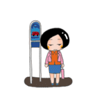Busy Busy Salary Girl（個別スタンプ：31）