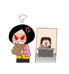Busy Busy Salary Girl（個別スタンプ：32）