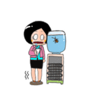 Busy Busy Salary Girl（個別スタンプ：40）