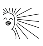 返事だけはしておきたい！（個別スタンプ：11）