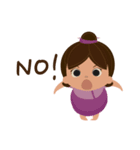 Little Girl From Far Side of the Hill（個別スタンプ：2）