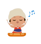 Little Girl From Far Side of the Hill（個別スタンプ：24）