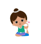 Little Girl From Far Side of the Hill（個別スタンプ：31）