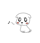 ぺたんこわんこ（個別スタンプ：10）