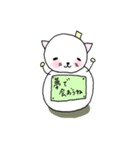 タレネコ一家（雪だるまバージョン）（個別スタンプ：20）