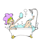 ハッピー ガールズ（個別スタンプ：33）