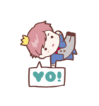 Little Sunflower Prince（個別スタンプ：17）