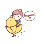 Little Sunflower Prince（個別スタンプ：34）
