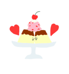 プリンさんときどきミルクさんタマゴさん（個別スタンプ：13）