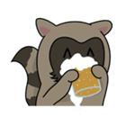 Little Racoon....（個別スタンプ：31）