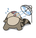 Little Racoon....（個別スタンプ：32）